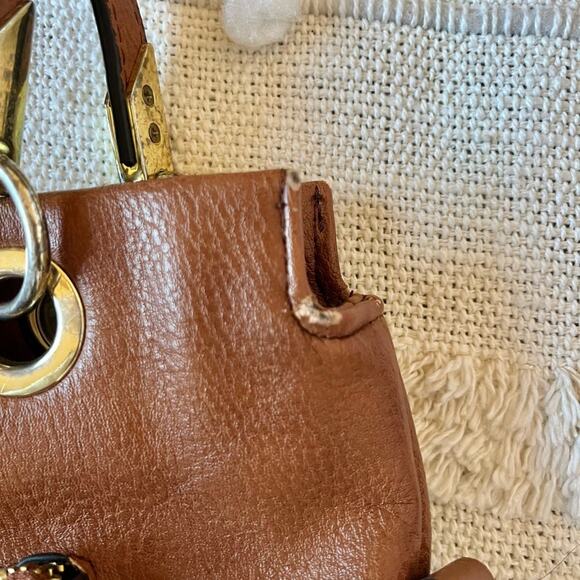 Steve Madden cognac small handbag - Picture 3 of 11